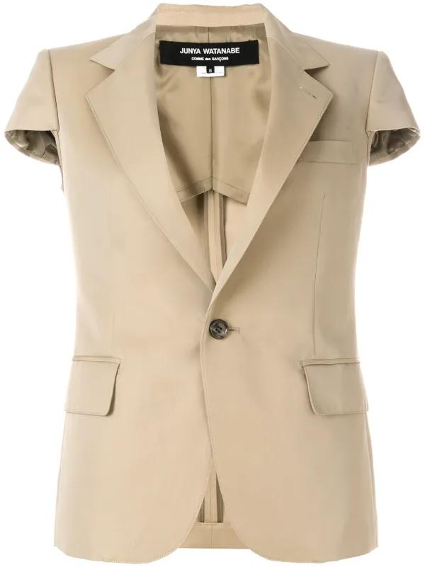 blazer korte mouw