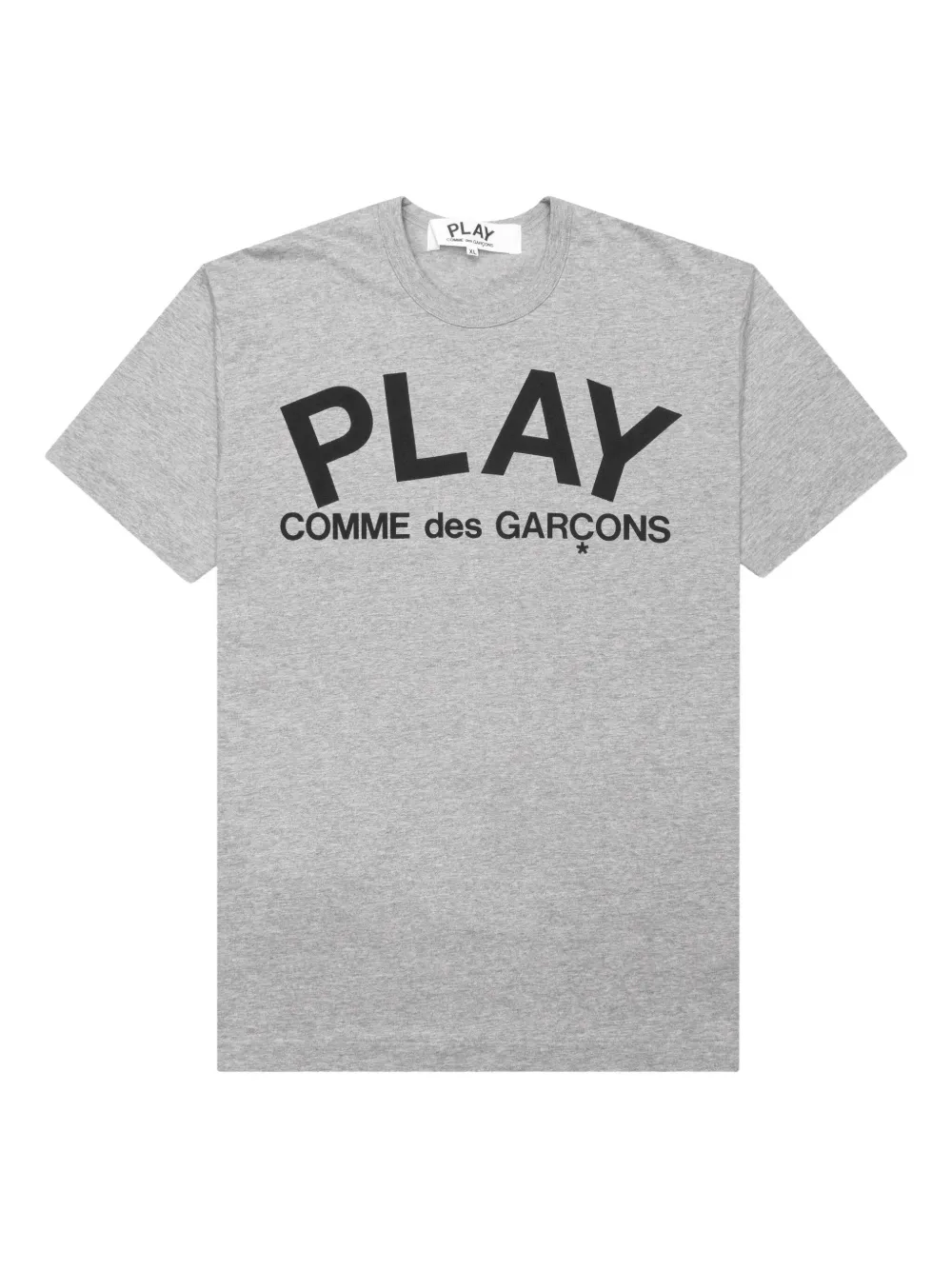 Comme Des Garçons Play printed logo T-shirt | grigio | Image 1
