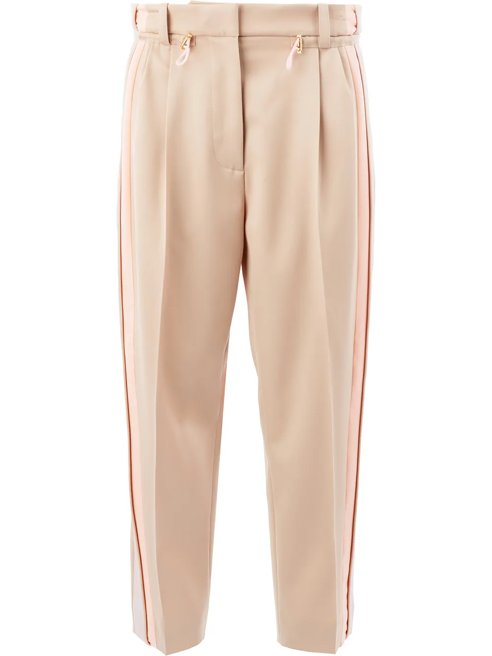 Peter Pilotto contrasting stripe trousers | Neutrals | Image 1