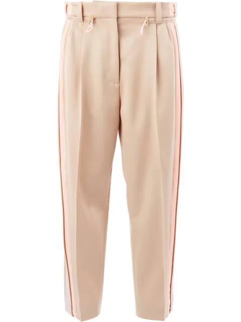 Peter Pilotto contrasting stripe trousers
