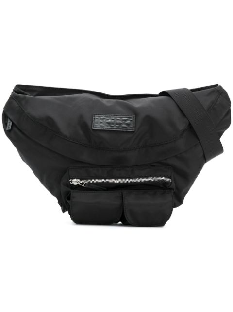 KTZ logo zipped belt bag,BAG0312838150