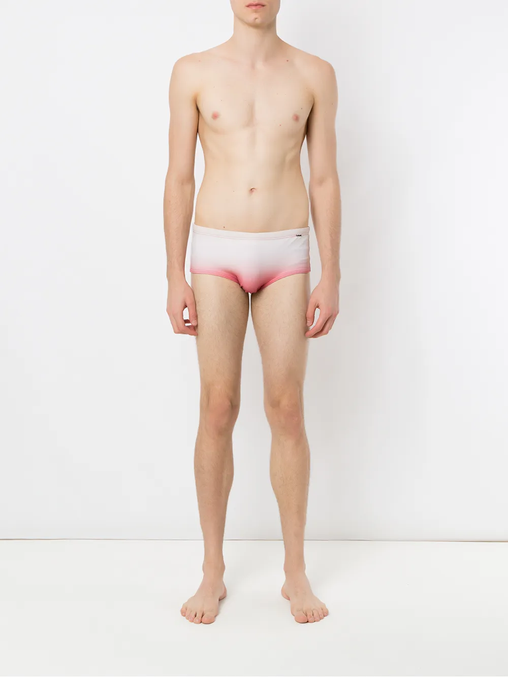 Amir Slama tie-dye zwemslip - Rood