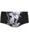 Amir Slama printed swim briefs - Black
