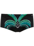 Amir Slama printed swim briefs - Black