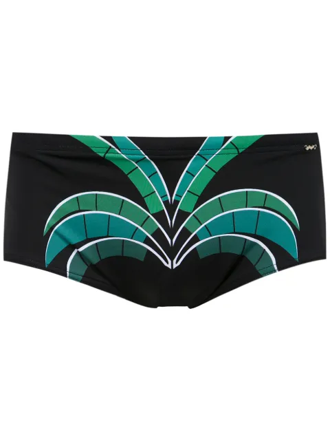 Amir Slama printed swim briefs