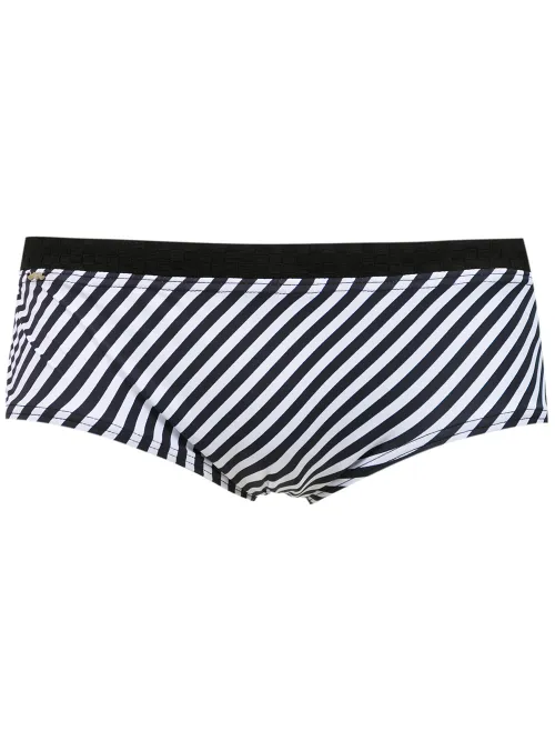 Striped swim briefs - Amir Slama - Modalova