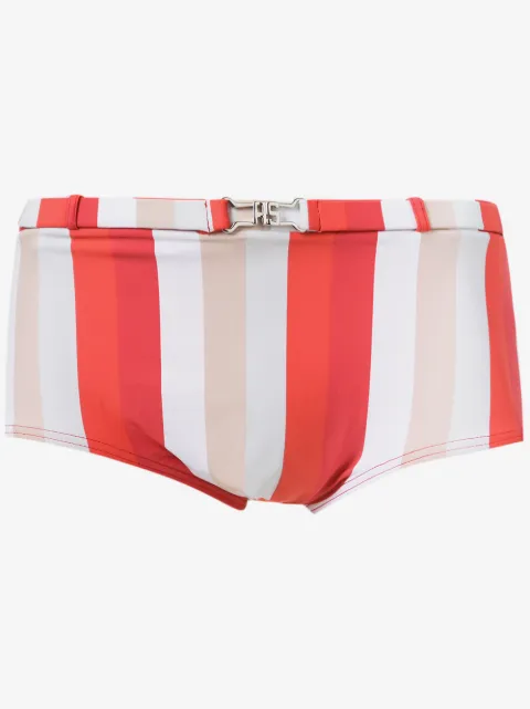 Amir Slama Gestreifte Badehose