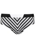 Amir Slama striped swim briefs - Black