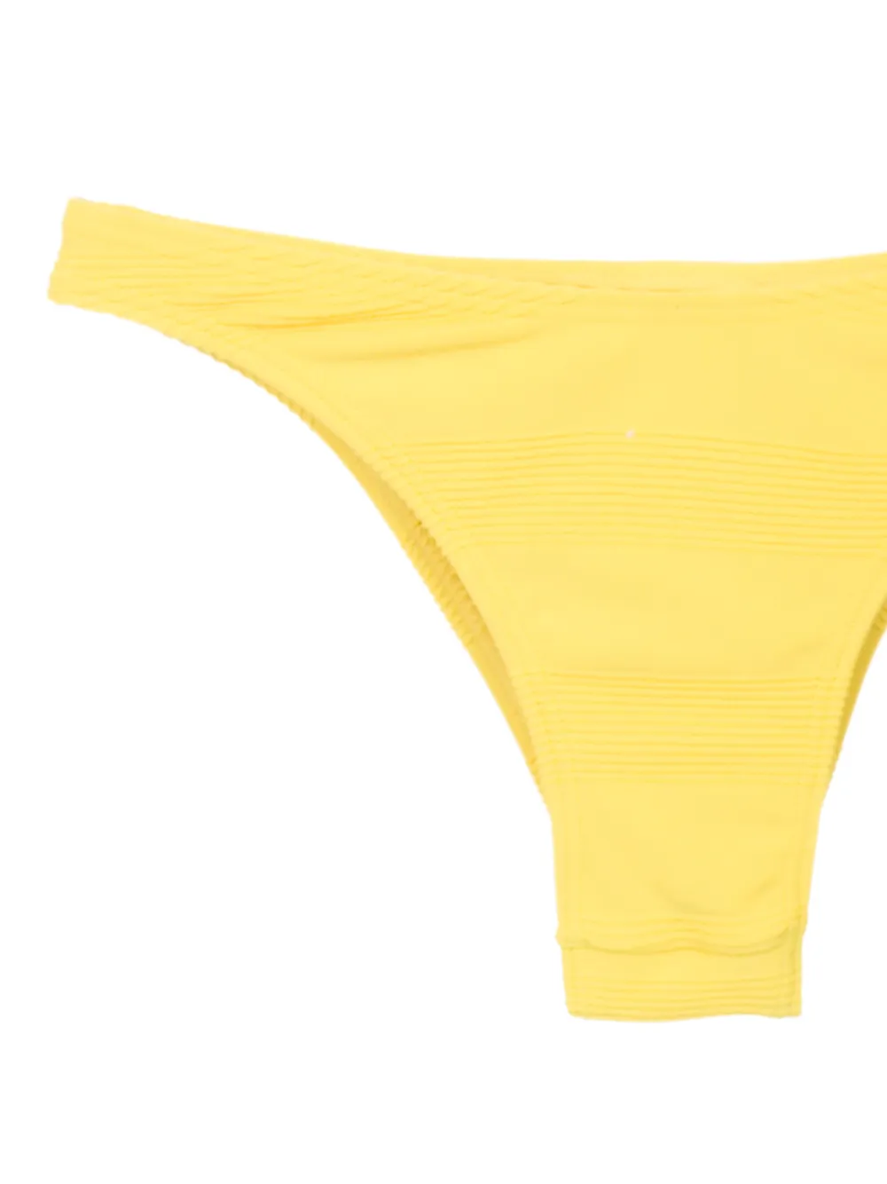 Shop Amir Slama Off The Shoulder Bikini Set In Yellow