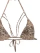 Amir Slama printed triangle top bikini set