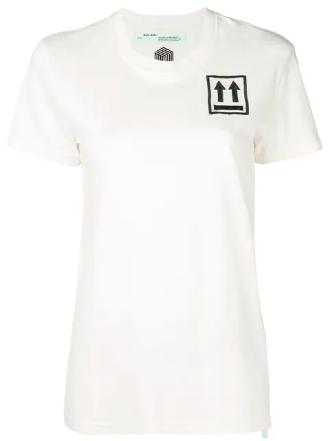 Off-White embroidered T-shirt