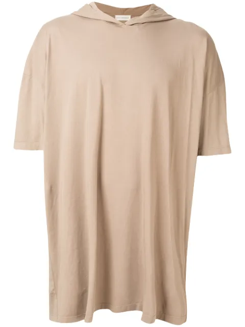 Faith Connexion oversized hooded tag T-shirt