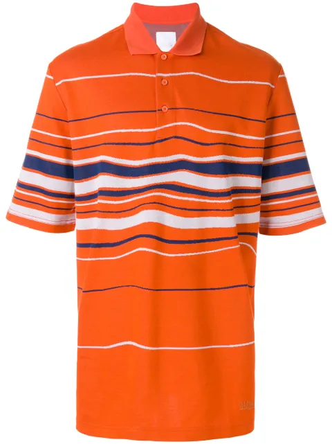 Napa By Martine Rose striped polo shirt