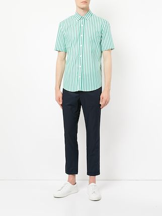 short sleeved stripe shirt展示图