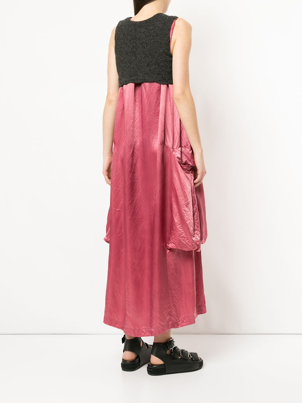 фото Comme des garçons pre-owned layered draped long dress