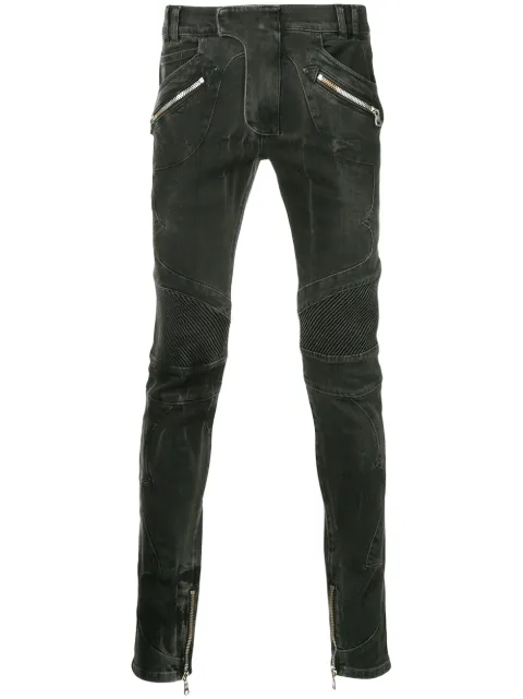Balmain バイカージーンズ