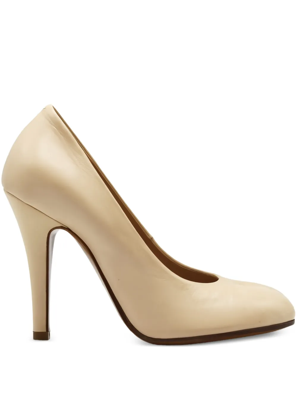 Maison Margiela Pumps mit Schlitz - Nude