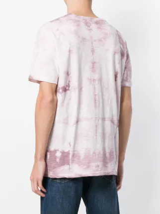 tie-dye fitted T-shirt展示图