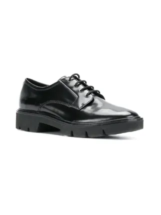 chunky sole oxford shoes展示图