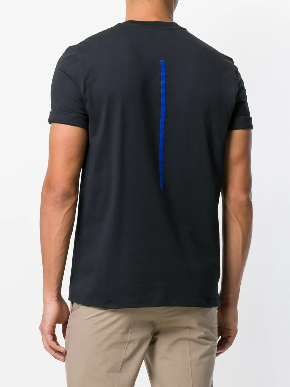 Neil Barrett graphic print T-shirt Blauw
