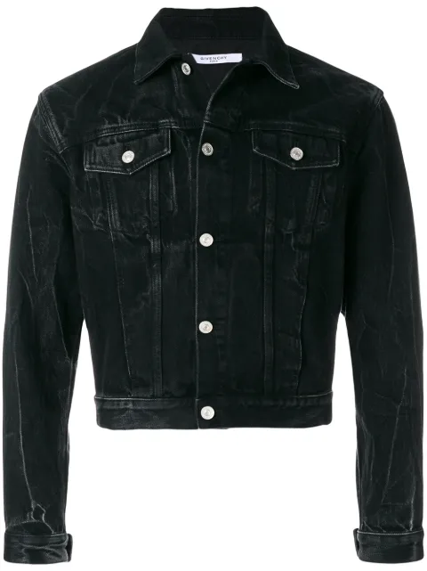 givenchy black jean jacket