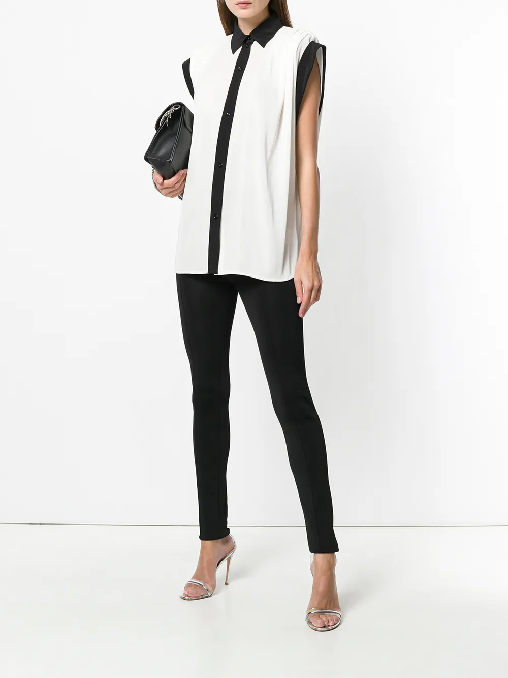 Givenchy slim-fit jas - Zwart