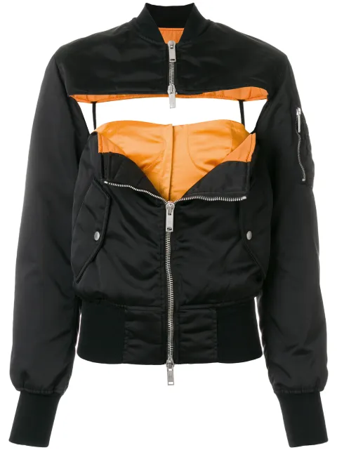 UNRAVEL PROJECT front chest hole jacket 