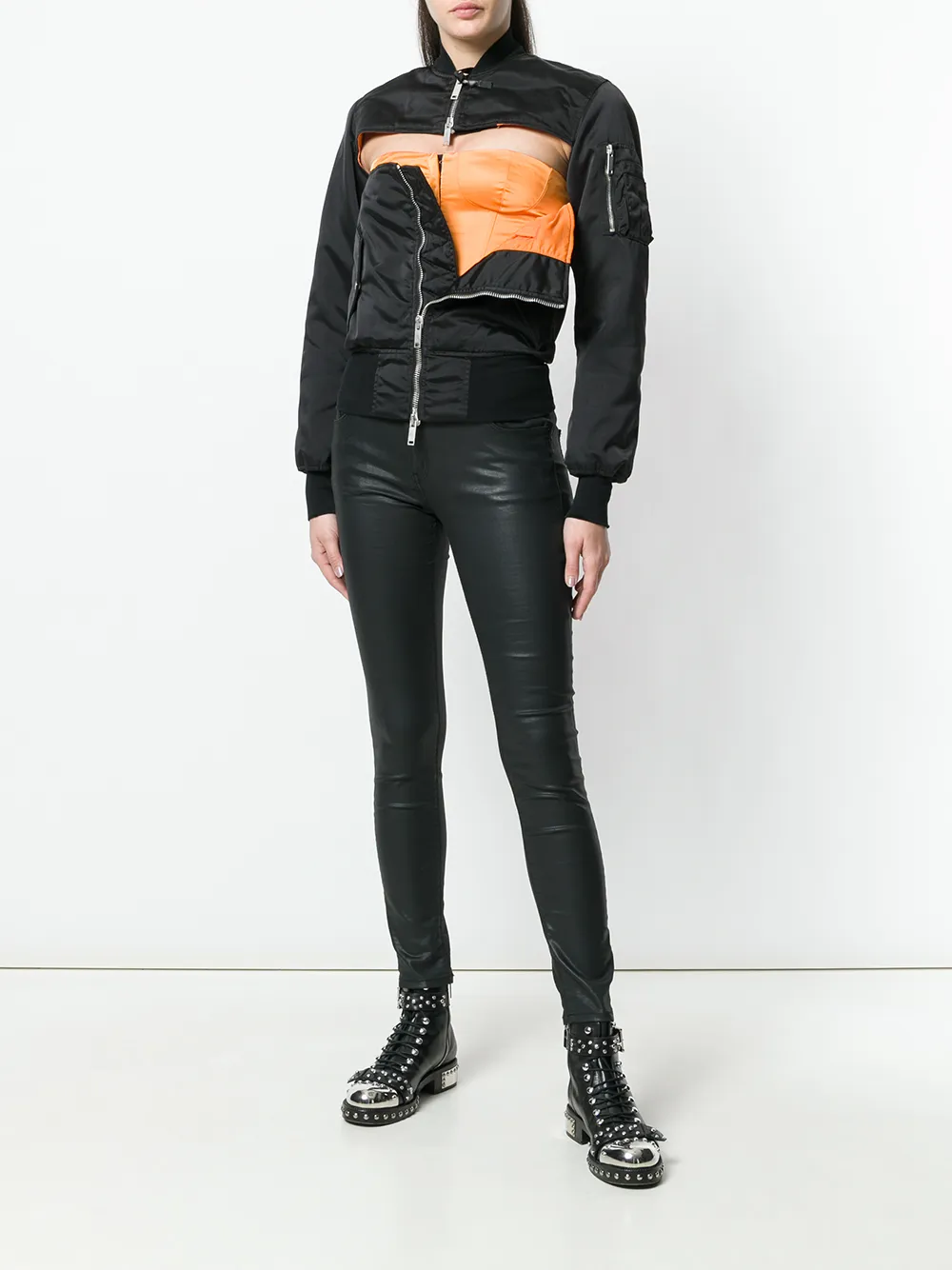 Front Chest Hole Jacket