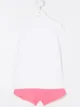الصورة 2 من Calvin Klein Kids طباعة شعار تي شيرت وشورت مجموعة