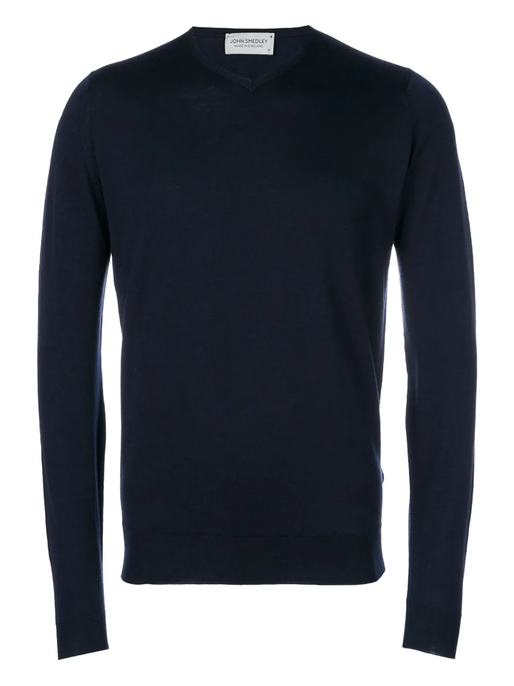 John Smedley Shipton V-neck sweater | Blue | Image 1