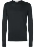 John Smedley classic long-sleeve jumper - Blue