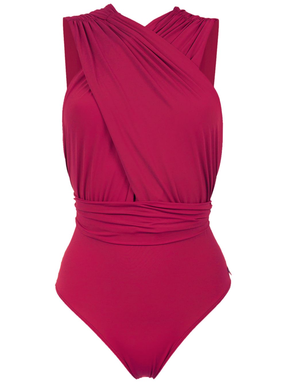 

Brigitte ruched Talita swimsuit - Red