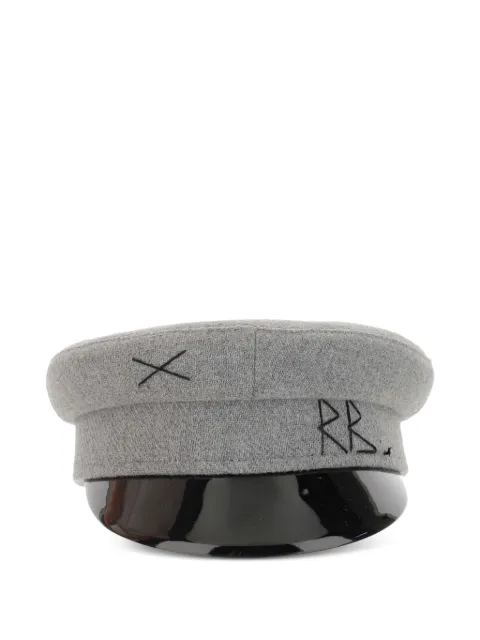 Ruslan Baginskiy logo-embroidered baker boy hat