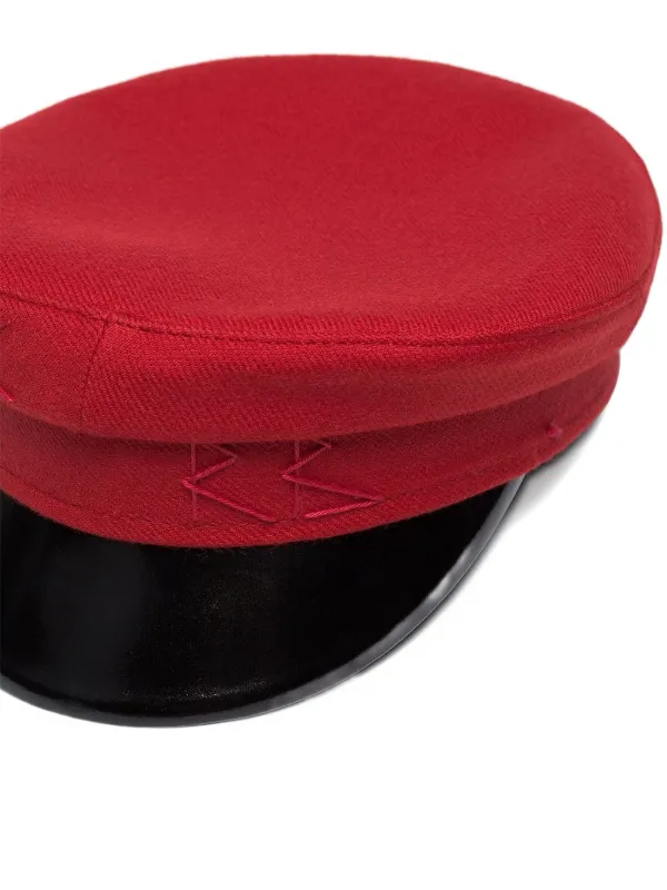 Ruslan Baginskiy Wool Hat | Red | FARFETCH display picture 1