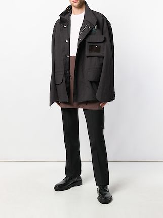 utilitarian oversized jacket展示图