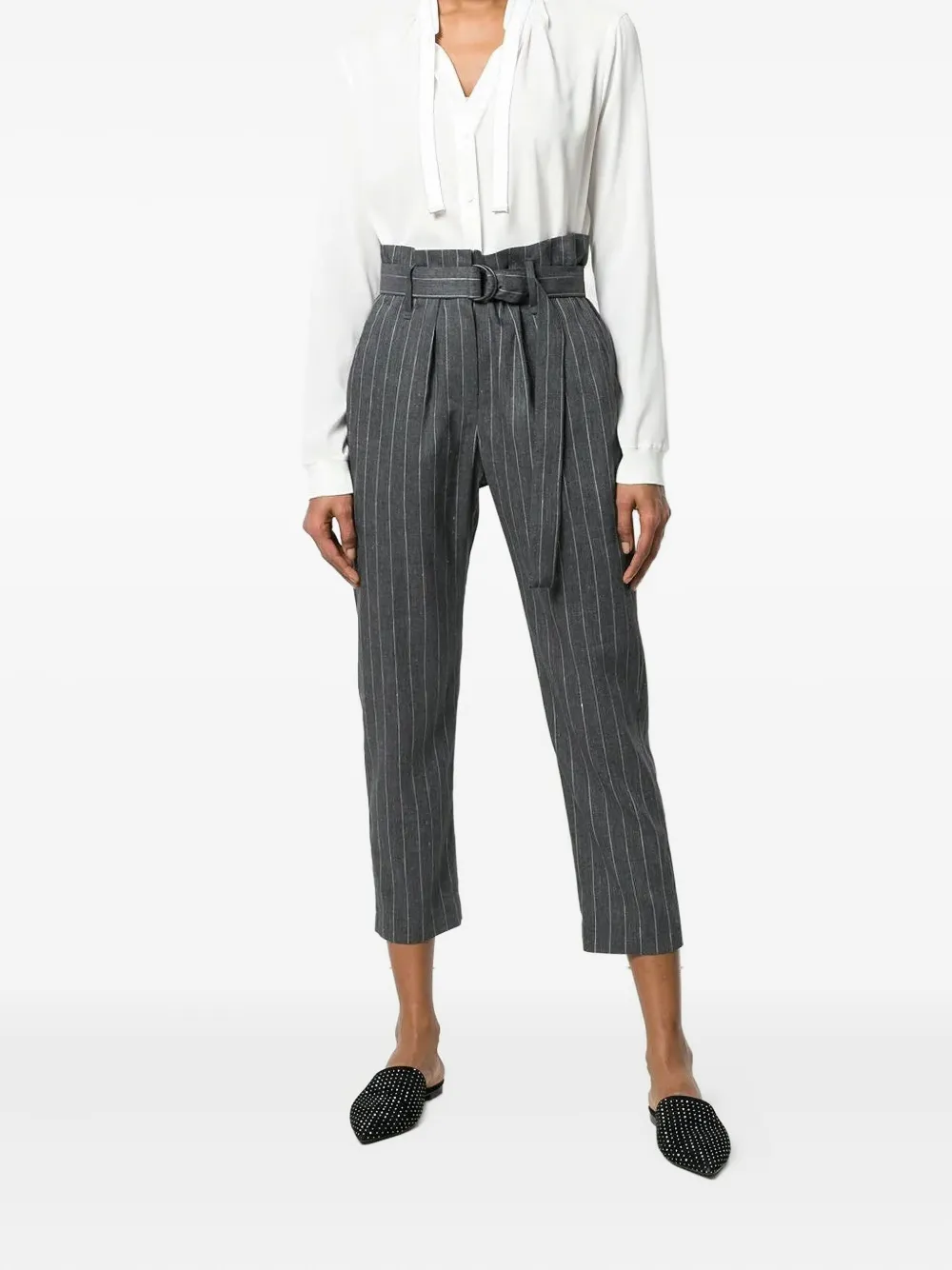 Brunello Cucinelli belted cropped trousers | Cropped Pants | Image 2