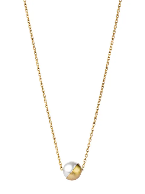 Shihara Half Pearl Necklace 45°