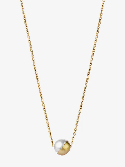 Shihara Half Pearl Necklace 45°