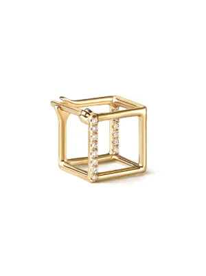 アクセサリー Shihara Diamond Square Pierce 15 Diamond Square Pierce 15 (01) - SHIHARA