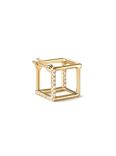 Shihara Diamond Square Earring 7 (02)
