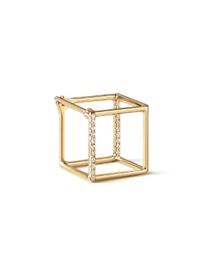 Shihara Diamond Square Pierce 15 (01) 通販 - FARFETCH
