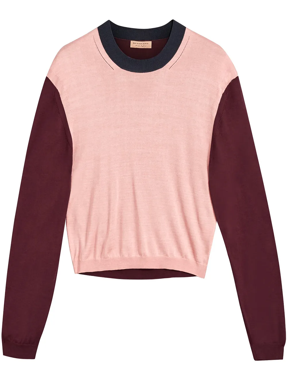 Burberry color block on sale sweater