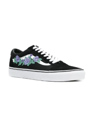 vans noir broderie vans noir broderie