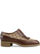Image 1 of Gucci Leather and GG brogue shoes