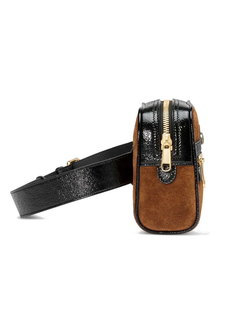 Gucci Brown Ophidia Small Suede Belt Bag - Farfetch