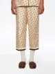 Gucci Gucci invite stamp silk pants