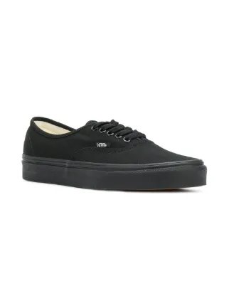 vans authentic plimsolls in black vee3bka