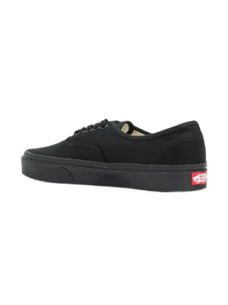 vans authentic plimsolls in black vee3bka