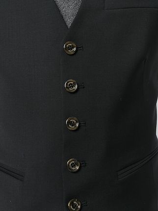 tailored fitted waistcoat展示图