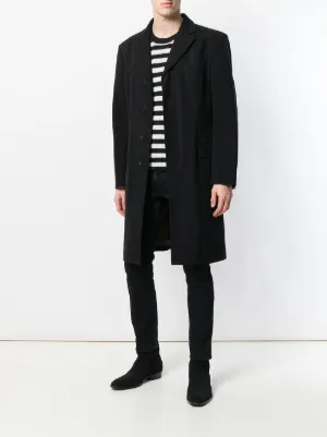 【未使用品】ジャンポールゴルチエ チェスターコート XLサイズ まち針刺繍 黒 Jean Paul Gaultier（ジャンポール・ゴルチエ）メンズ - FARFETCH